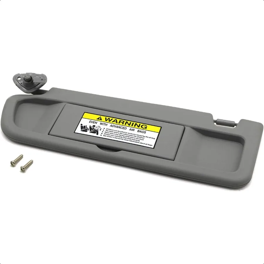 

Ezzy Auto Серый левый солнцезащитный козырек со стороны водителя для Civic 2006, 2007, 2008, 2009, 2010, 2011 EX LX, седан SI Coupe 83280SNAA01ZA