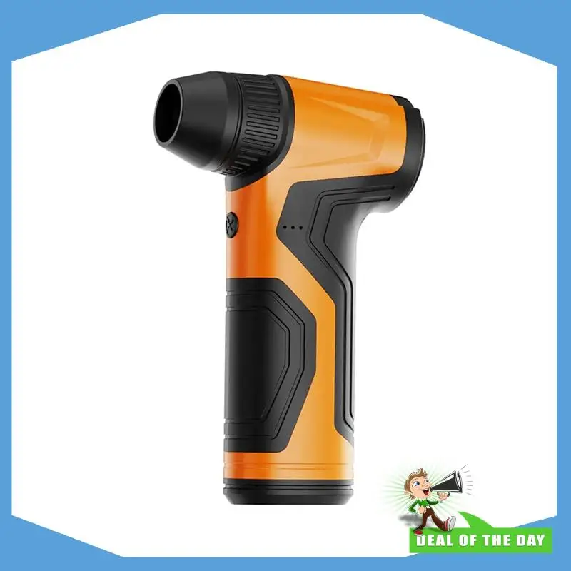 Livraison en 24 heures de nettoyage de voiture 110000 tr/min Mini ventilateur électrique plumeau d'air vitesse du vent réglable Turbo Violent Rechargeable