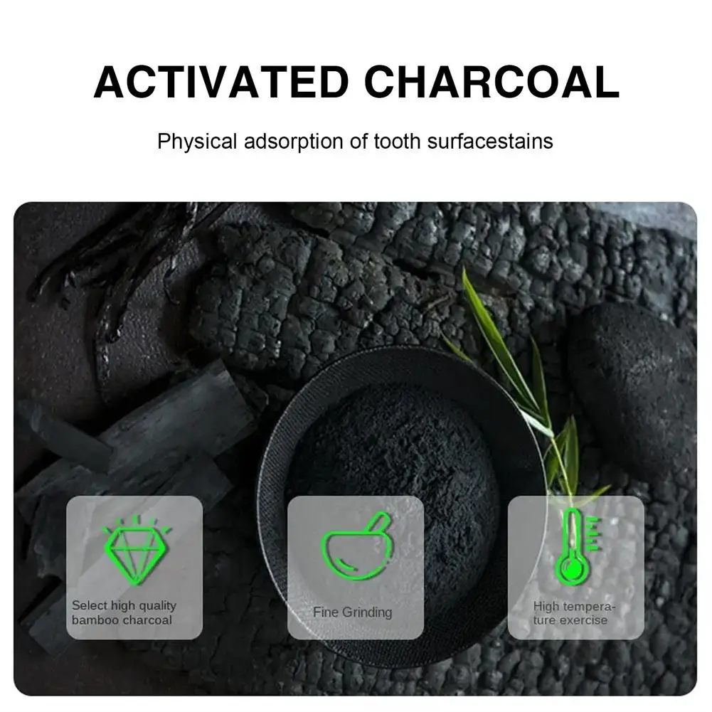 Bamboo Charcoal Black Toothpaste Deep Clean Mint Flavor Care Beauty Breath 100g Whitening Teeth Dropshipping Stains U8j6