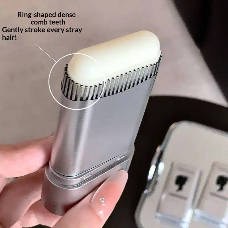 Strong Hold Hair Wax Stick, Non-Greasy Slick Pomade, Hair Styling Wax Stick for Tidy & Neat Hairstyle, Hair Care Accessory