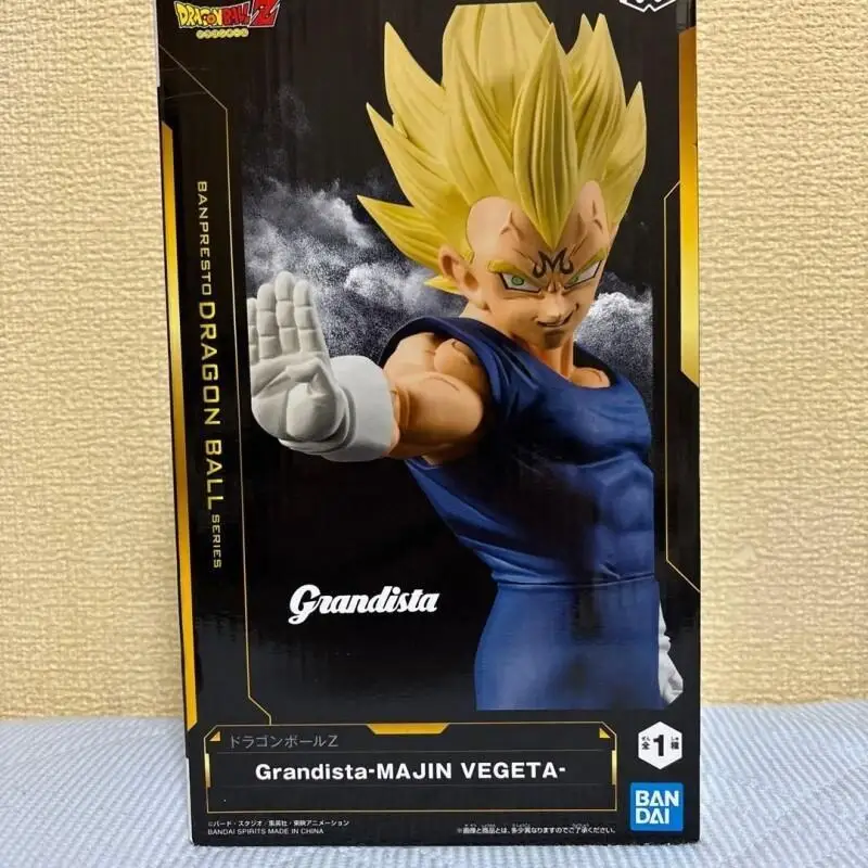 

Bandai Dragon Ball Z Majin Vegeta Grandista Prize Figure Statue PVC Anime Collectors Home Display Official Japanese Version