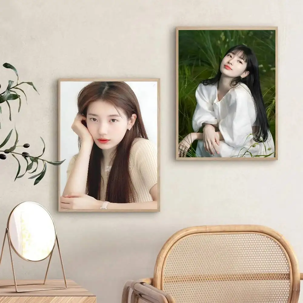 كوريا B-Bae Suzy ملصق ذاتي اللصق غرفة الفن مدخل مطعم جدار ديكور الفن اللوحة