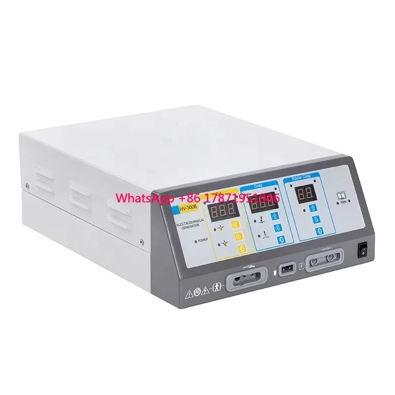 High Frequency Electrocautery Diathermy Machine Surgical Generator Device Urology Gynecology