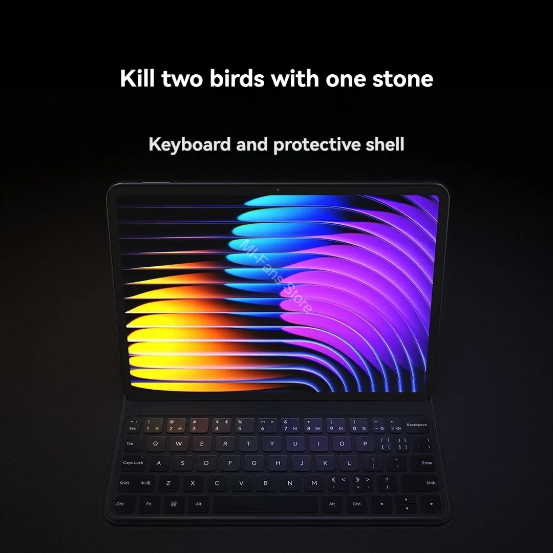 Xiaomi Pad 7/7 Pro 英語キーボードケース 磁気式 11.2インチ