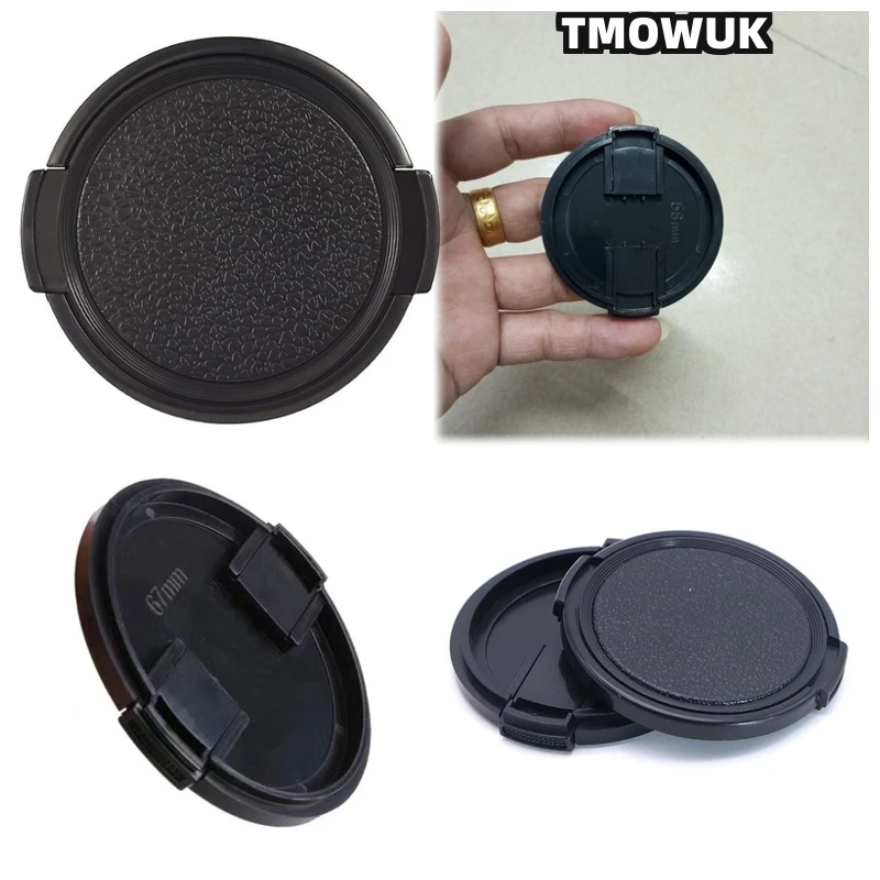 

For Panasonic S5II G97 G8 GH5II GF5 GF9 LX100II FZ1000 DMC-FZ62 DMC-FZ35 Camera Lens Cap Protective Cover Center Pinch Snap-on 4
