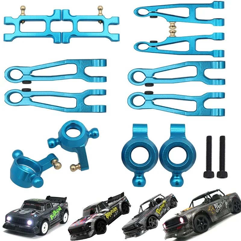 

Metal Steering Cup Upper Lower Swing Arm Set for SG1603 SG1604 UD1601 UD1602 SG-1603 SG-1604 RC Car Upgrade Spare Parts