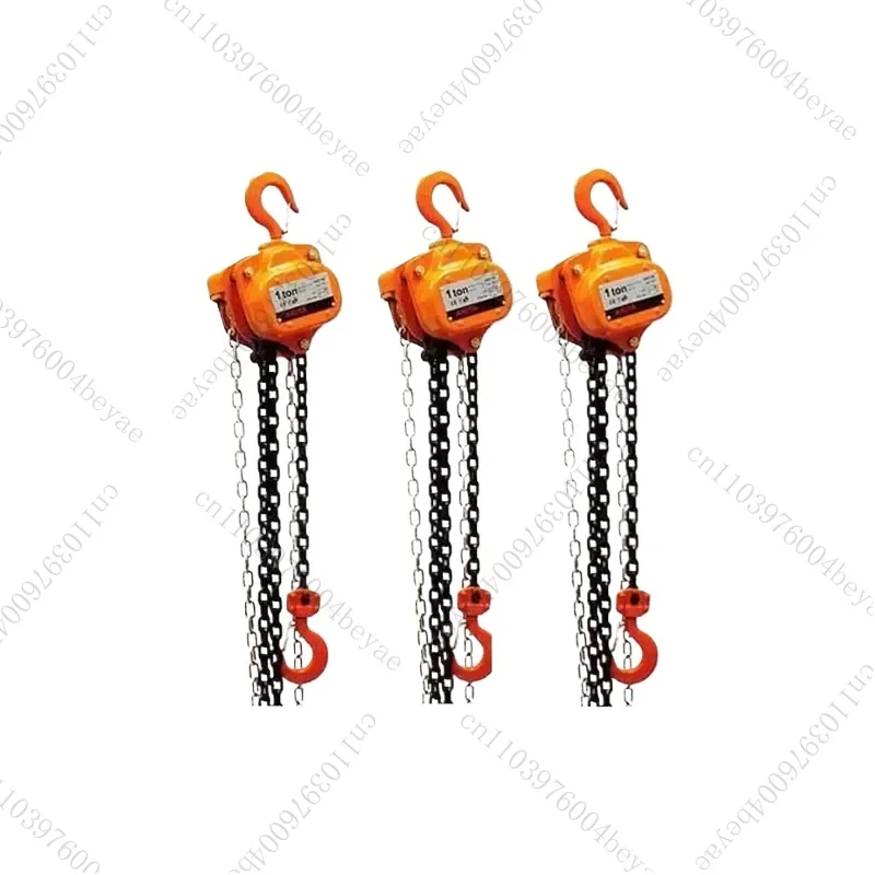 Lifting and handling manual hoists and winches manual chain hoists
