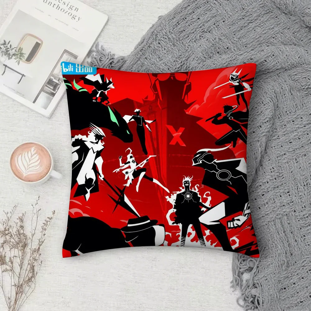 ANIME To Be Hero X Pillow Case Square Double-Sided Printing Short Plush Sofa Cushion Cover Bedroom