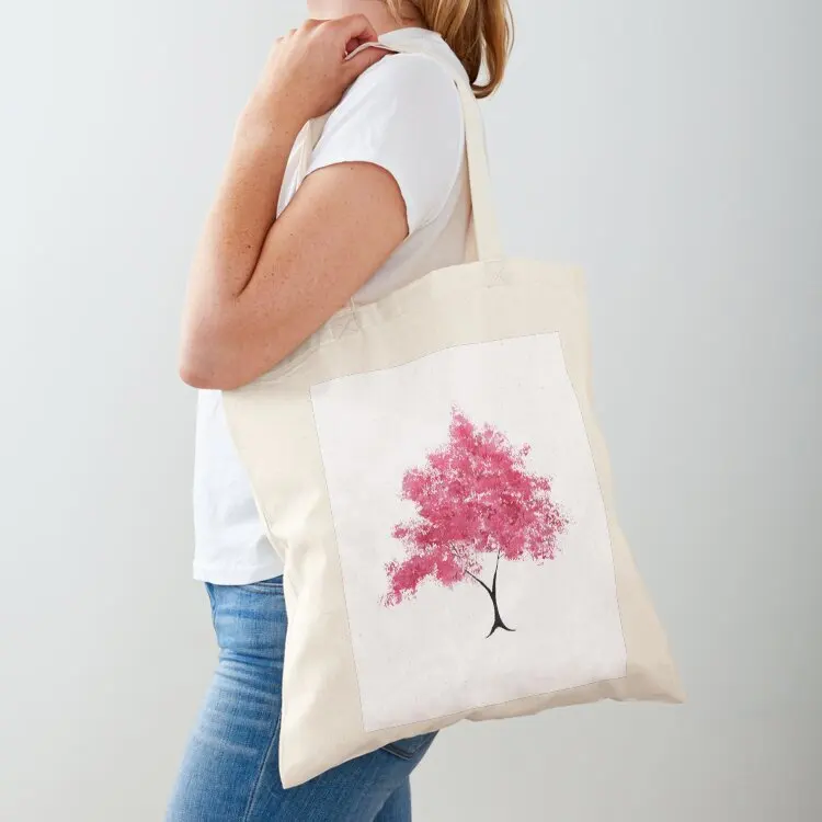 

Flowering Cherry Tree Tote Bag sacs de shopping Handbags women bag for beach Women's shopper