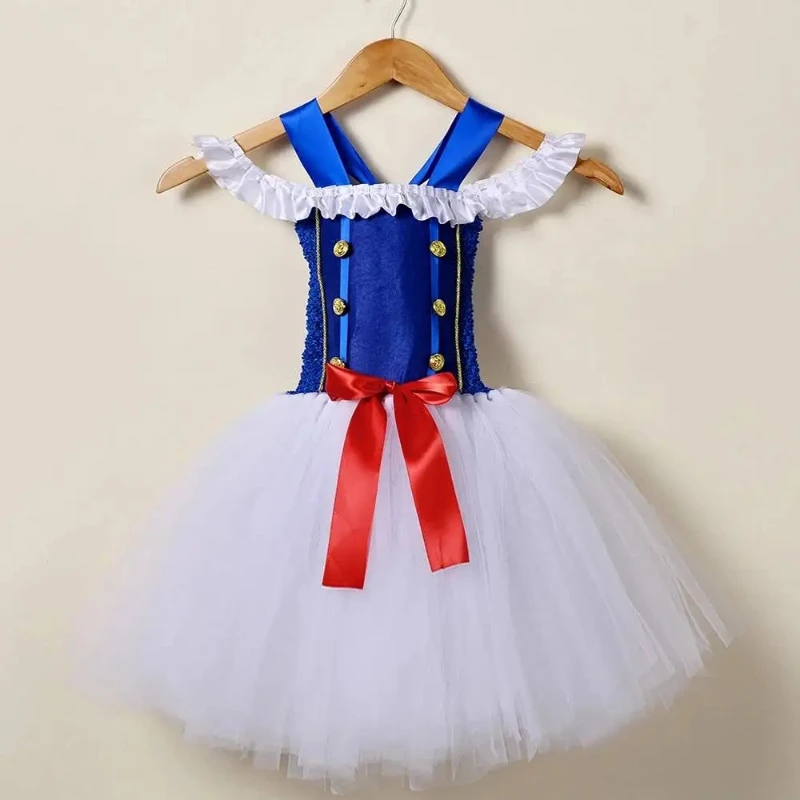 

Girls Sailor Marine Navy Costumes for Kids Royal Navy School Clothes Children New Years Fancy Dress Military Uniform Tutu Outfit