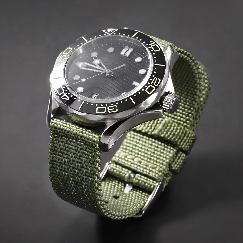 Nylon Watch Band 18/20/22/24mm - Nato Strap Nylon ulasan dan harga