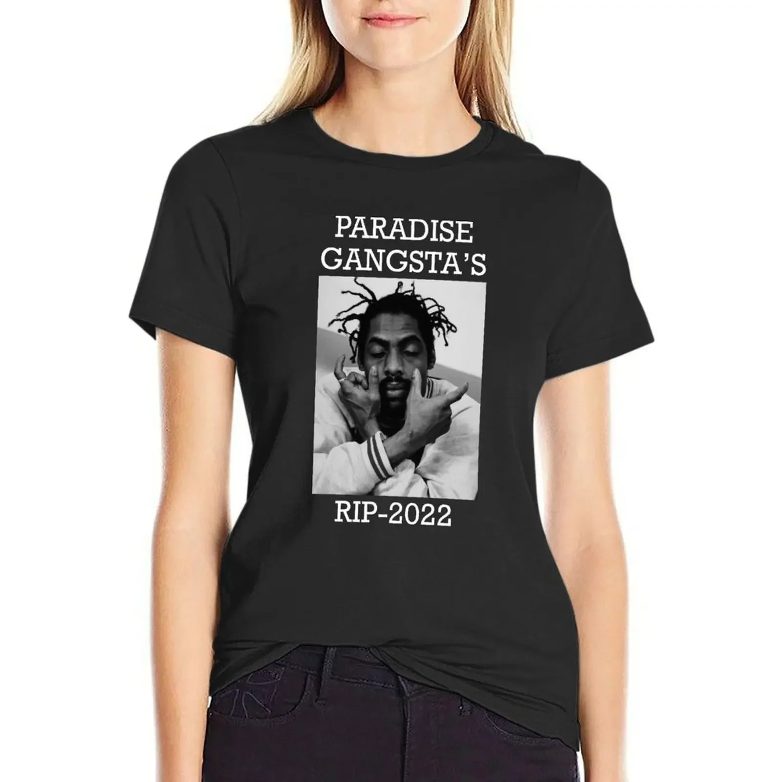 

Legend Never Die 1963 2022 Rip Coolio T-Shirt animal print quick drying summer top oversized t shirts for Women