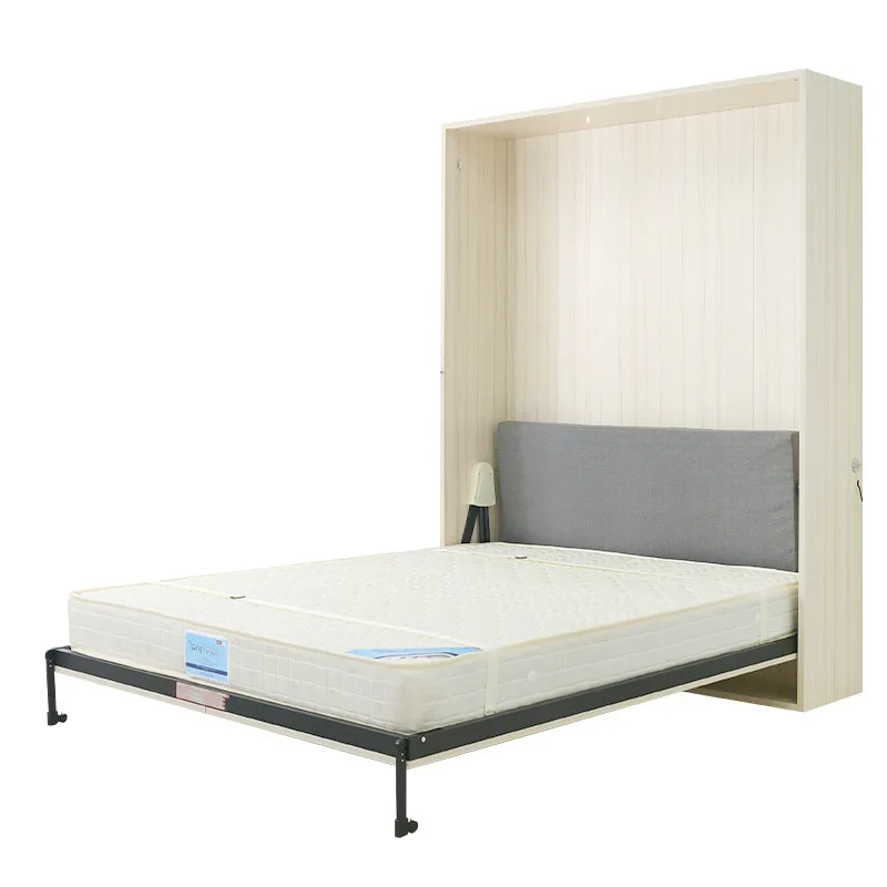 

Electric bed invisible small apartment multi-functional wall bed lifting hidden turning positive side turning hardware accessori