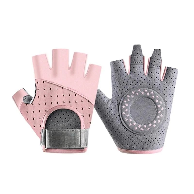 R6FE Outdoor Sports Half Finger Glove Nonslip Wear Resistance Short Training Glove