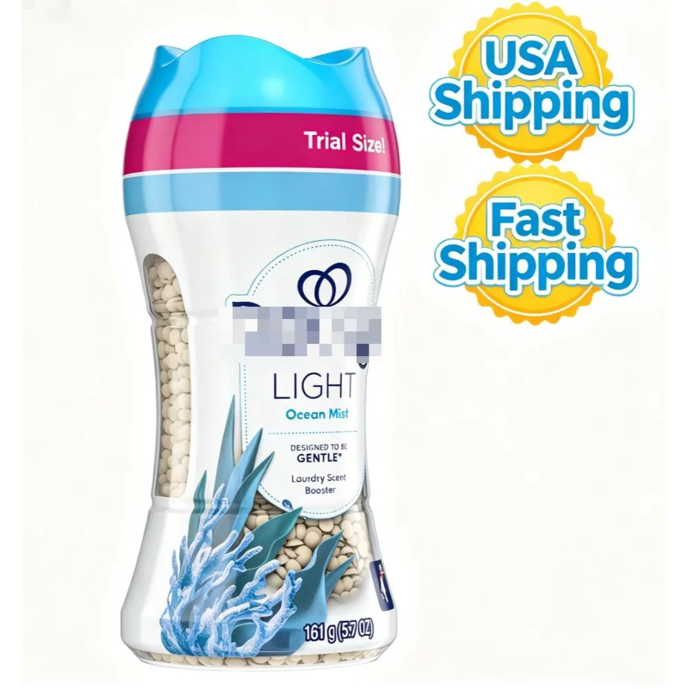 5.7oz Ocean Mist Laundry Scent Booster Beads Light Scent Dye‑Free For All Fabrics