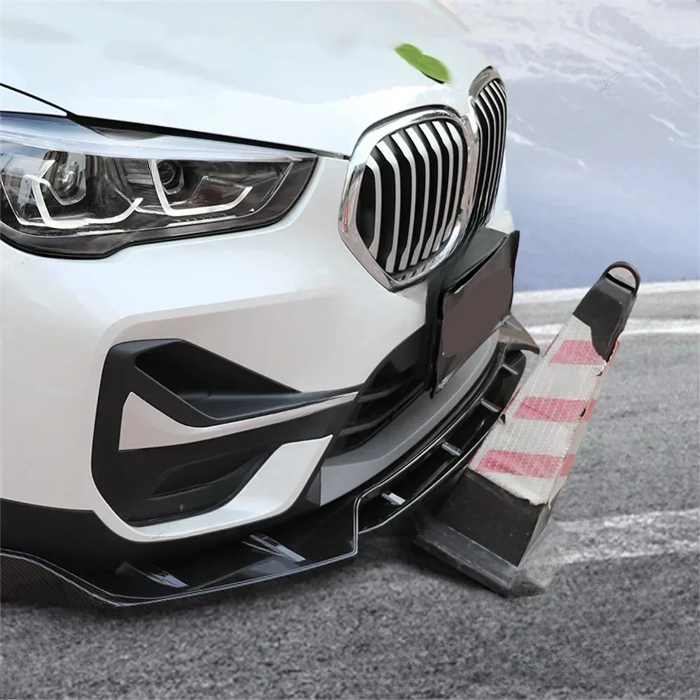 For BMW F48 X1 20i 20d 25i 25d x-Drive 2015 To 2022 Car Front Bumper Lip Spoiler Splitter Diffuser Separator Cover Body Kits - Image 5