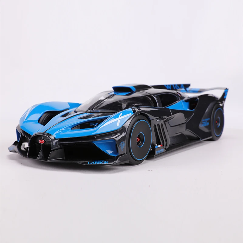 Bburago 1:18 Bugatti Bolide Supercar Static Simulation Die Cast Vehicles Collectible Model Car Toys