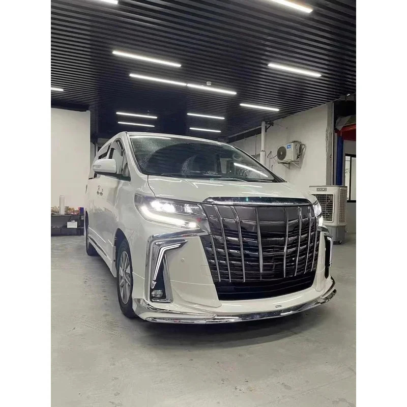 Alphard AH20 2008-2015 Body Kit Old To New Facelift To AH30 Monalisa Style Full Set Bumper Grille Refit