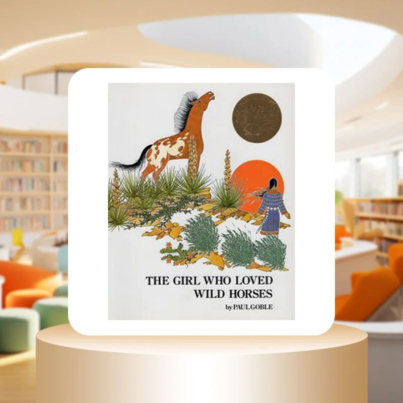 The Girl Who Loved Wild Horses GOBLE Simon  Schuster 9780689716966 Book