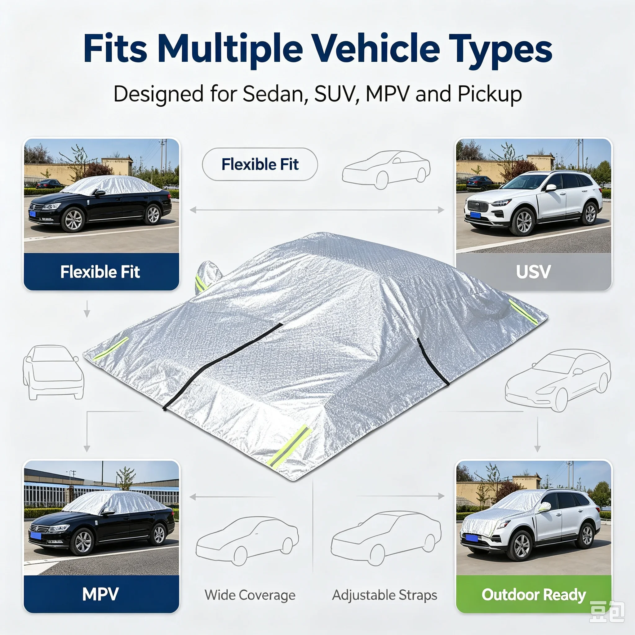 Thumbnail 2 - #61 Newest Waterproof Car Covers