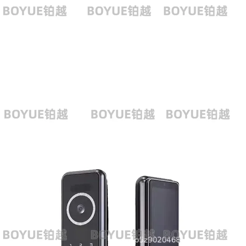 R60MAX Smart Lock Graffiti Face ID Fingerprint Password Card Remote Control Multi Language Electronic Door Security