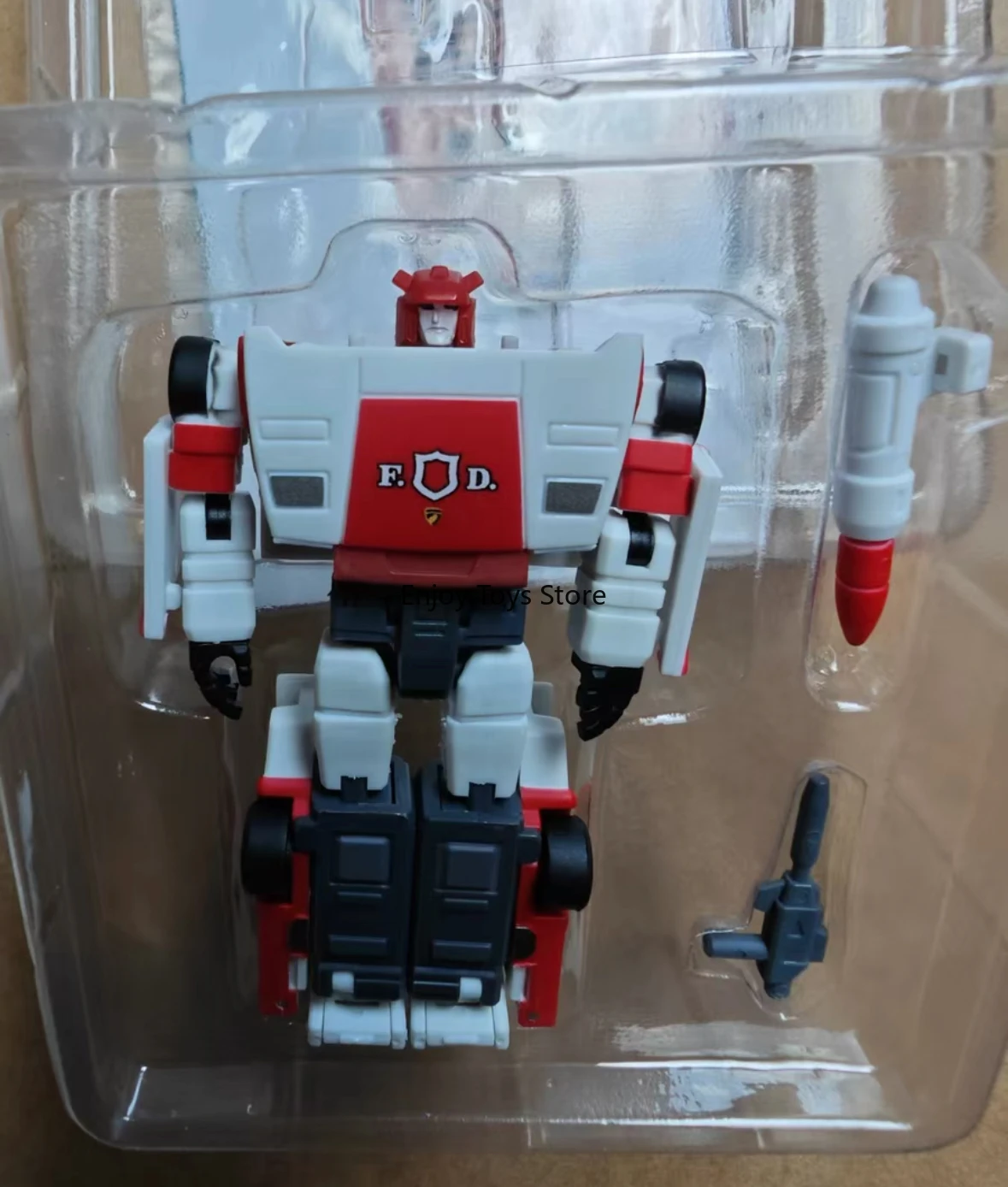 En stock : Magic Cube MS-B08A Red Alert (réédition), jouet de transformation de poche à petite échelle