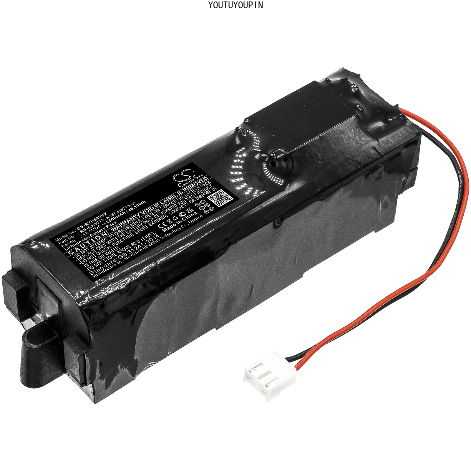 

Vacuum 2600mAh Battery For Rowenta MISRH5273-01 RS-RH5273 RH885701/9A0 9A2 RH8813WH RH8812WH RH8819WH H2D2 RH8911WH RH8919WH