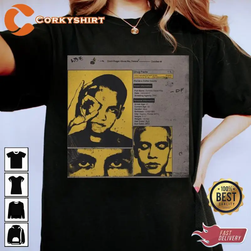 Dominic Fike Sunburn Album T-Shirt