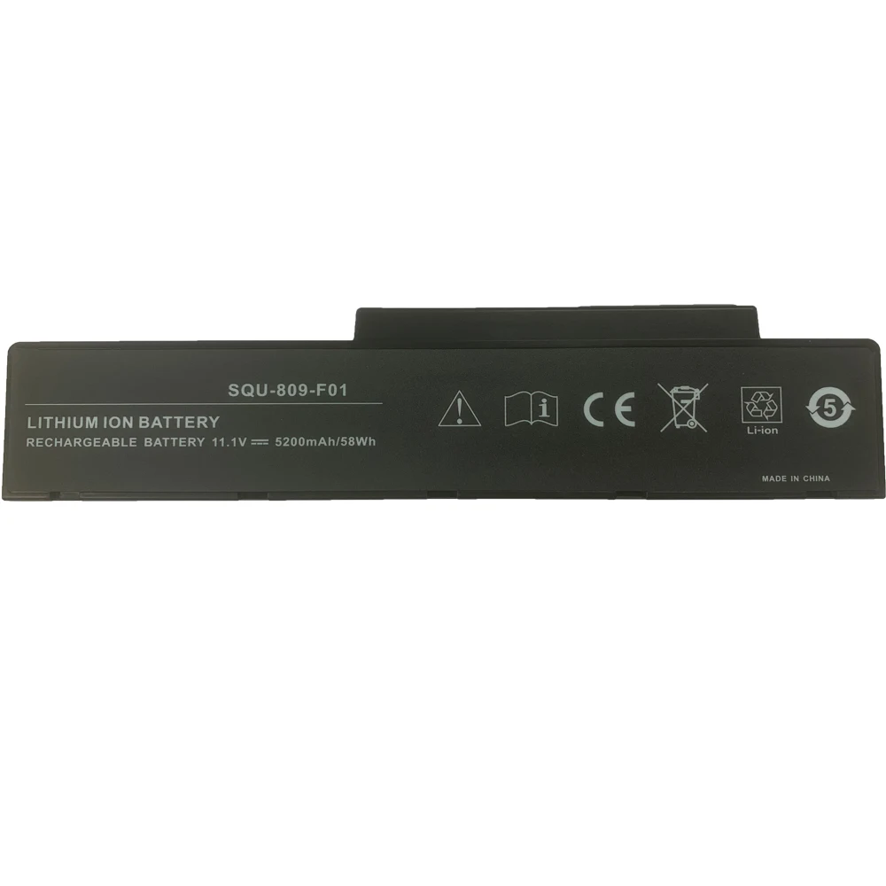 SQU-809-F01 SQU-809-F02 11.1V 58Wh 5200mAh Laptop Battery For Fujitsu Amilo Li3710 Li3910 Li3560 Pi3560 SQU-808-F02