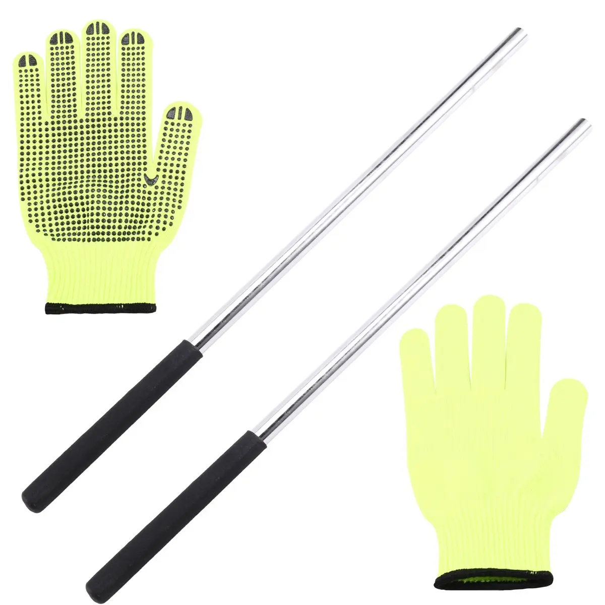 ~！【Best Seller】Garage Door Torsion Spring Winding Bars with Non-Slip Handle Torsion Spring Bars