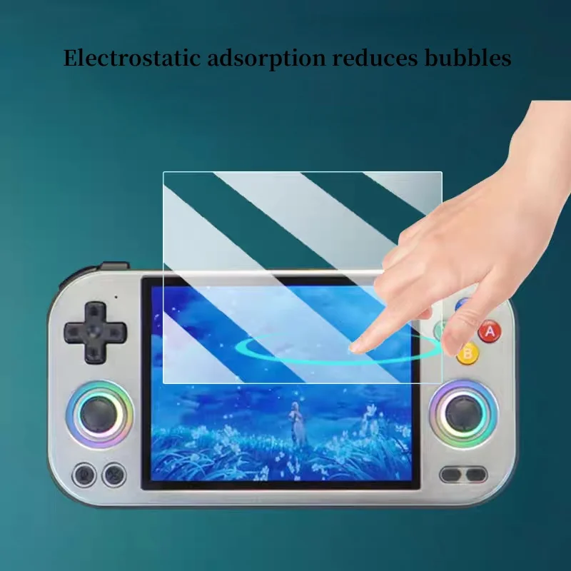 For Anbernic RG477M Tempered Glass Screen Protector Films RG477M Game Console 9H High Definition HD Screen Protectors Film - Image 4