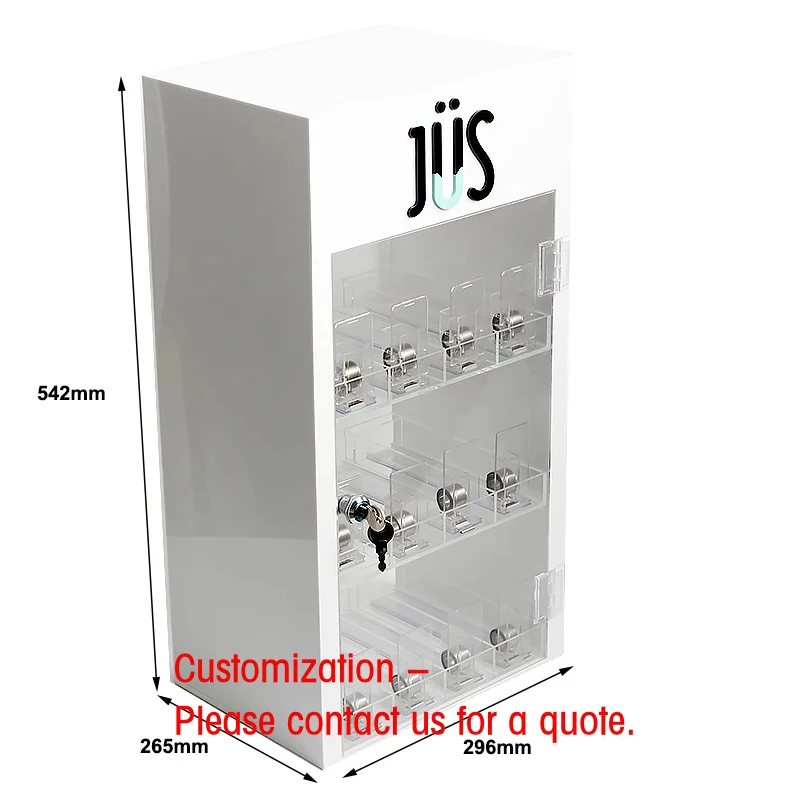 custom.Custom Counter and Floor Standing Display Smoke Shop Display Stand Rack with Pushers