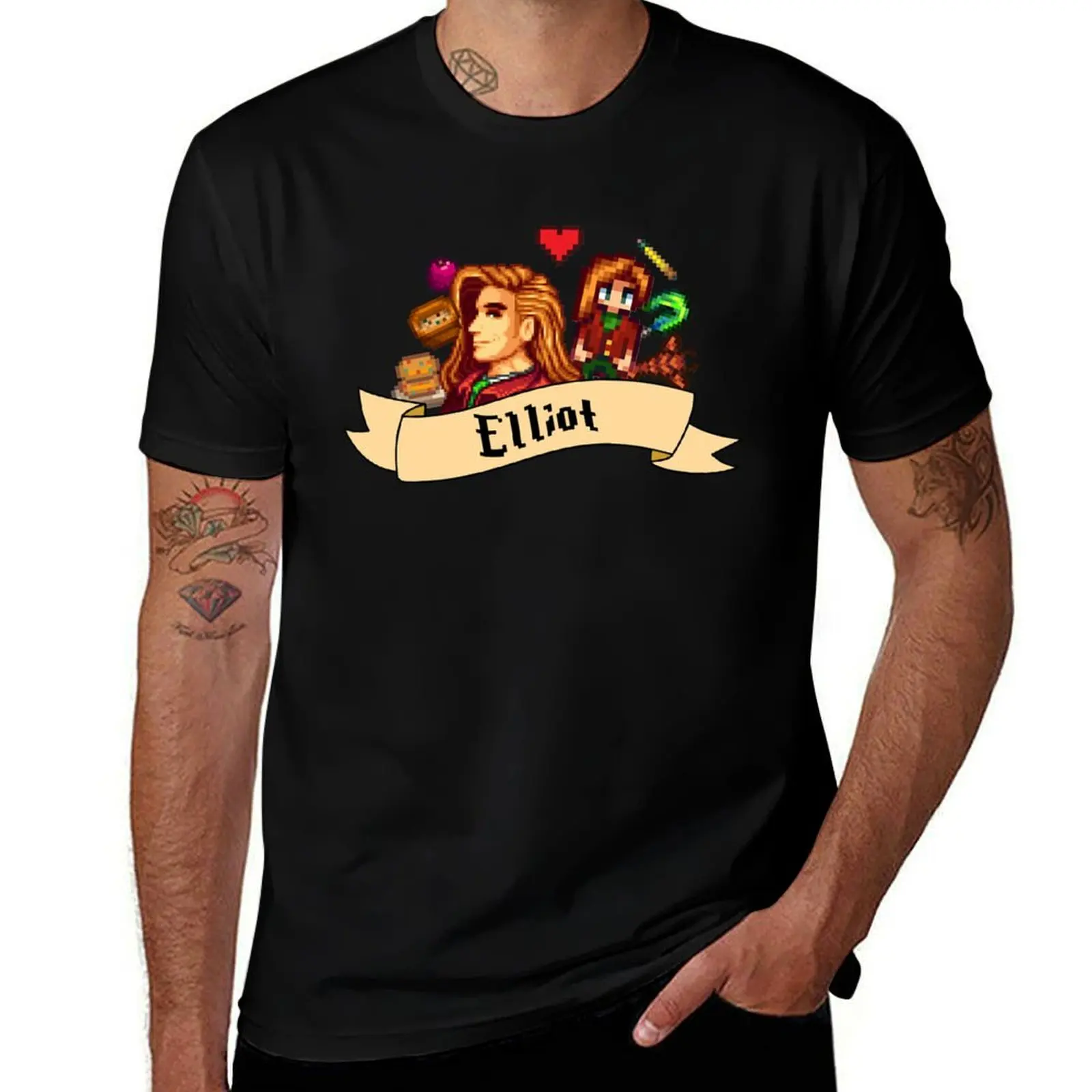 

CoGifts For Women Elliot Stardew Valley More Then Awesome T-Shirt Minimal Art Print T-Shirt
