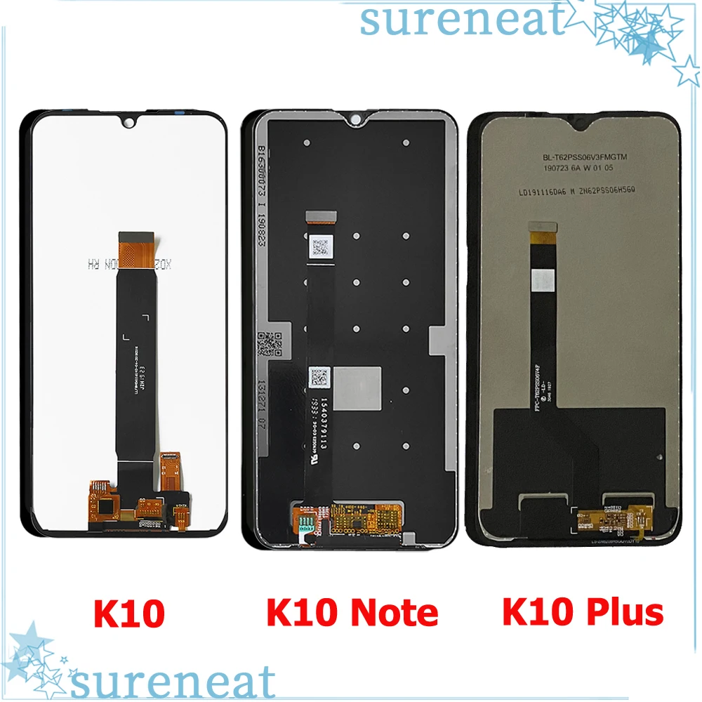 จอ LCD สำหรับ Lenovo K10โน้ต LCD ชุดประกอบ Digitizer แบบสัมผัสสำหรับ Lenovo K10 PLUS L39051หน้าจอ LCD สำหรับ Lenovo K10