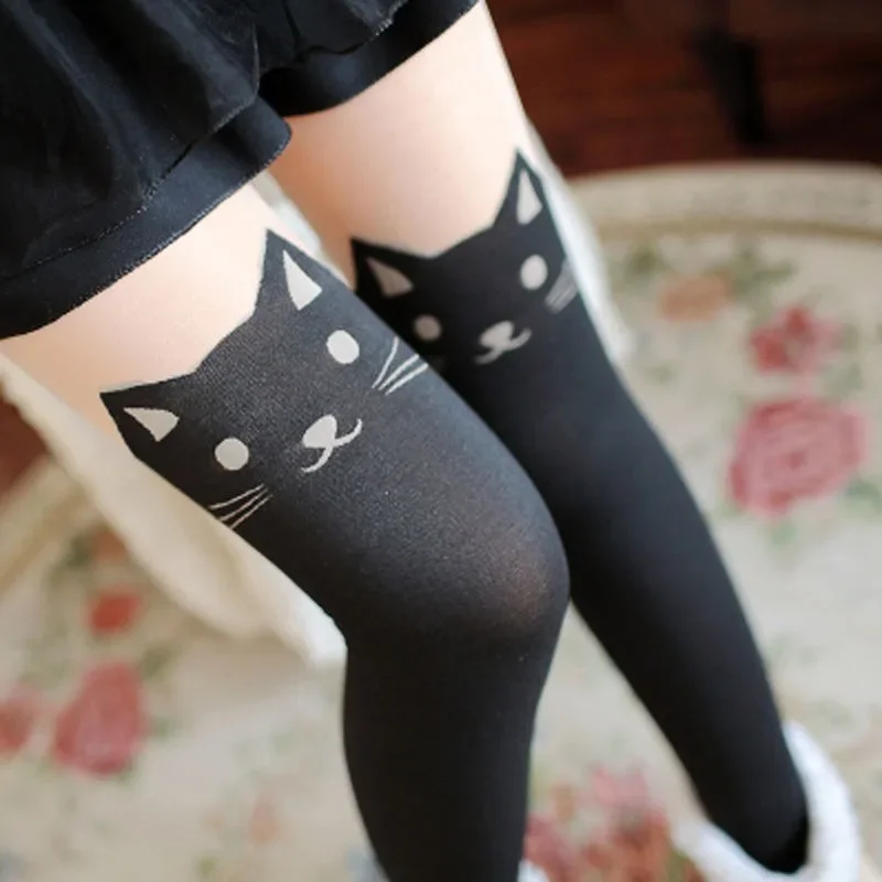 

Ультратонкие сексуальные чулки, женские леггинсы с милым кошачьим хвостом, женские трусики с героями мультфильмов, сексуальные прозрачные колготки, носки для девочек, длинные сексуальные колготки