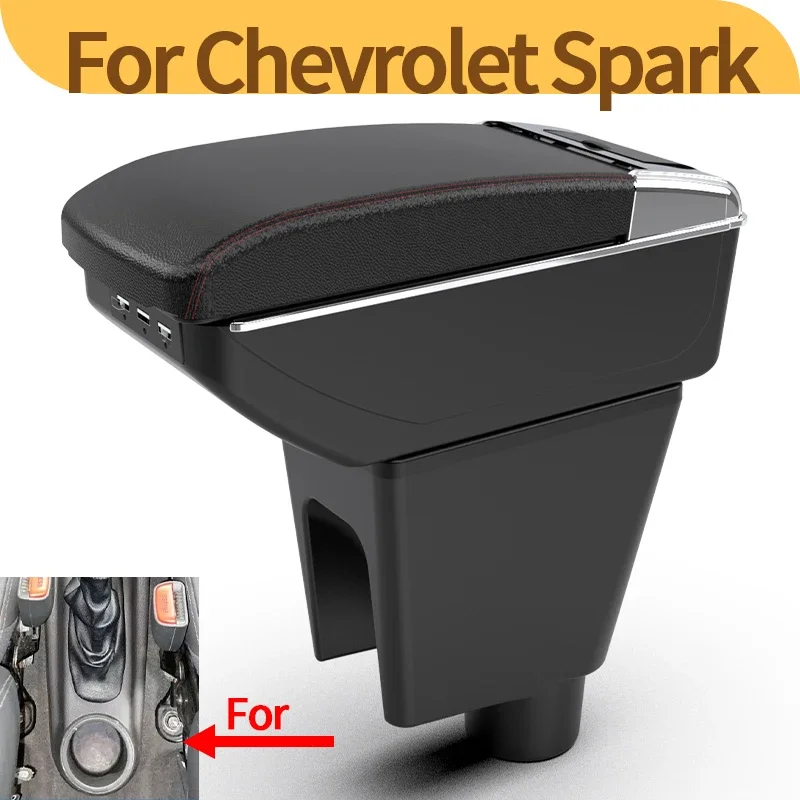 

Для Chevrolet Spark подлокотник для Chevrolet Spark 3 III Aveo T200 ящик для хранения автомобильного подлокотника автомобильные аксессуары детали интерьера