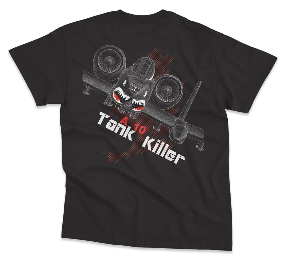 

Creative Design A-10 Tank Killer Attack Plane Lines Drawing T-Shirt. Summer Cotton Short Sleeve O-Neck Mens T Shirt New S-3XL