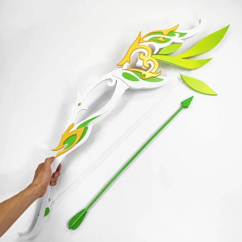 Genshin Impact Bow Tighnari Nahida Hunter's Path Prop คอสเพลย์อาวุธฮาโลวีนแฟนซีปาร์ตี้เครื่องแต่งกายอุปกรณ์เสริม