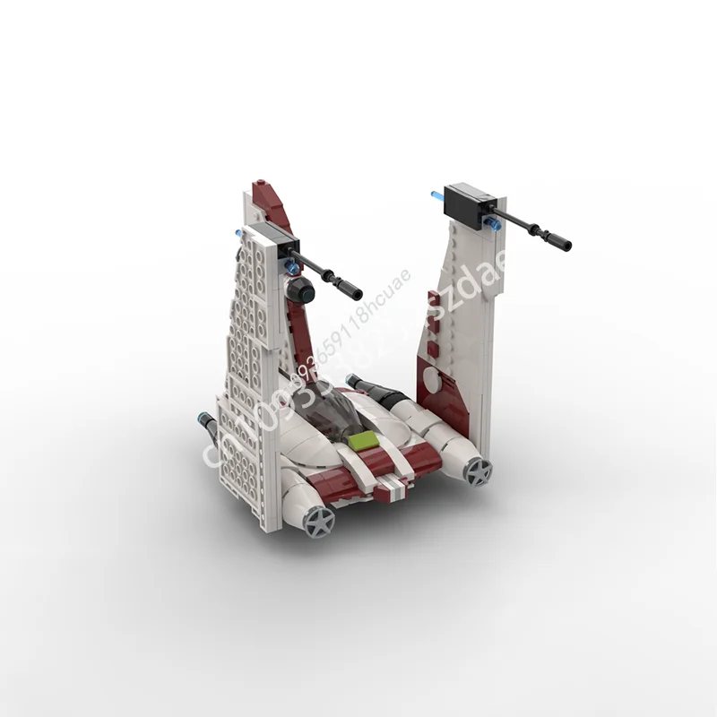 414 pçs estrela batalha V-19 torrent clone starfighter nave espacial modelo moc blocos de construção empilhamento tijolos criativo brinquedo do miúdo presente diy
