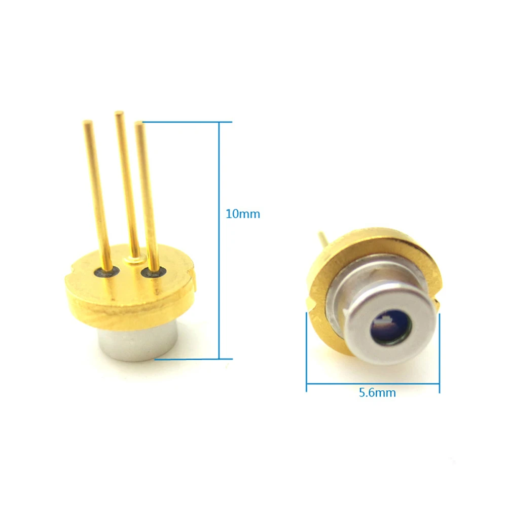 New 660nm 130mW 5.6mm High Output Power 350mW (Pulse）High Caps Red Laser Diodes