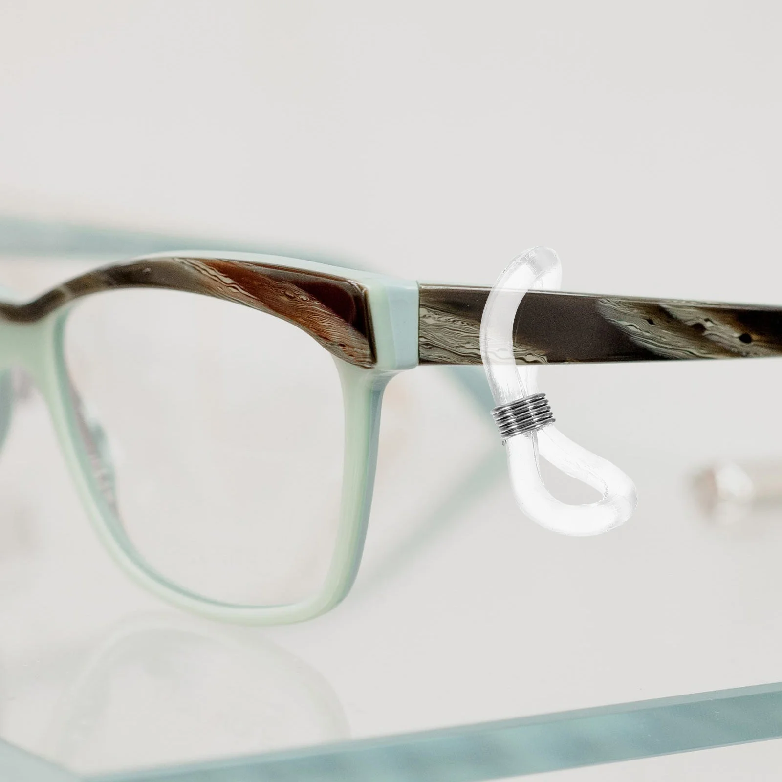 25 Buah Tali Kacamata LED Rantai Gantungan Kumparan Kacamata Tempat Ujung Matahari Aksesori Kabel Kacamata Hitam Pria