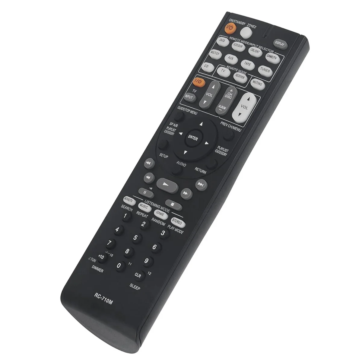 QA88X RC-710M Replacement Remote Control for RC-880M HT-R560 TX-SR343 Channel AV Remote Control