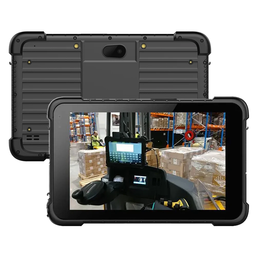 8 Inch Windows 10 Rugged Tablet 4G LTE GPS 64GB ROM 8500Ah/3.7V Battery Mobile Computer Barcode Scanner Tablets PC