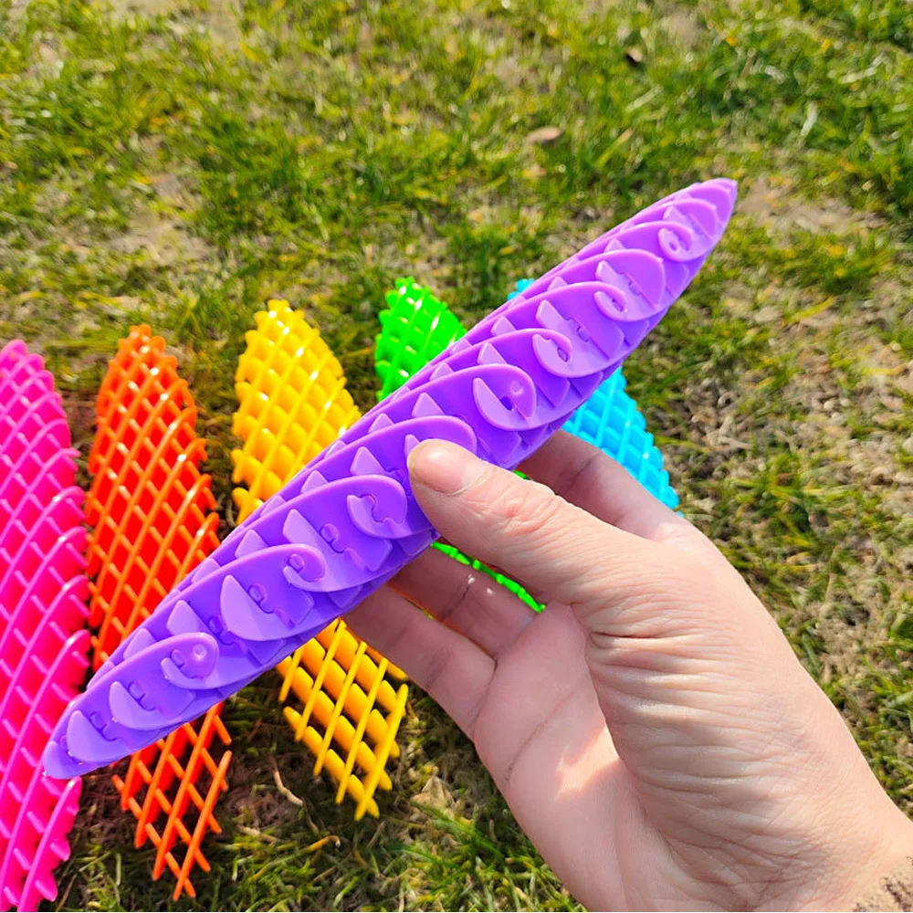 Fidget Worm Novel Toys Six Sided Small Worm Decompression Artifact Stress Relief Weird Worms Fidget Toy Kids Hand Relief Toy