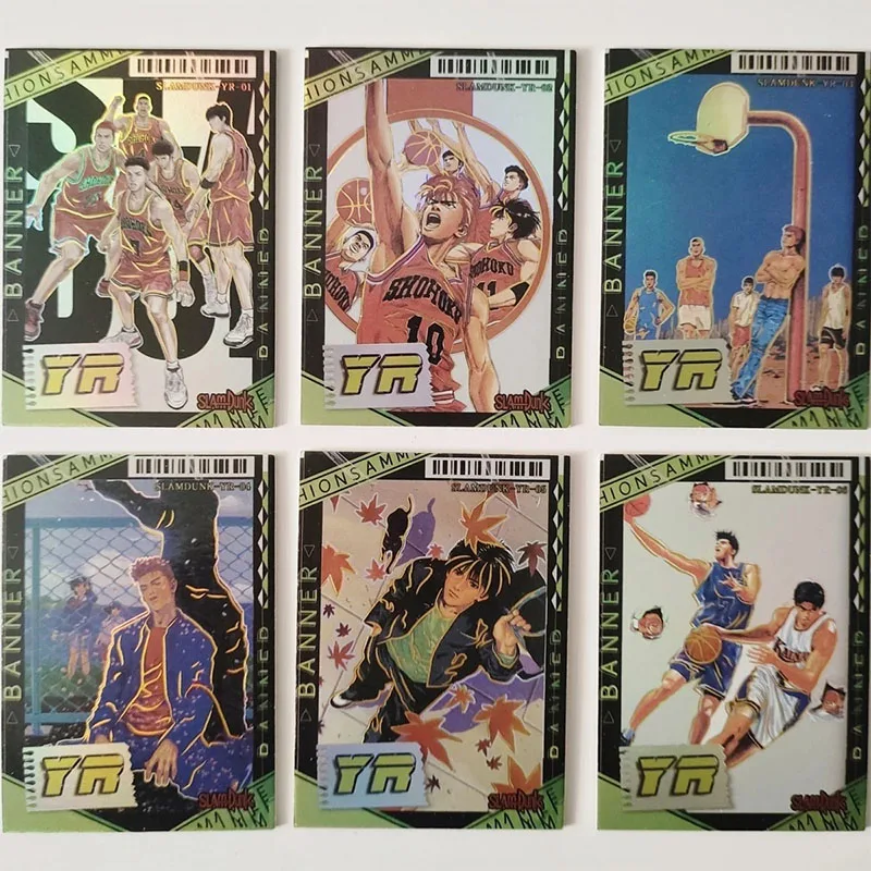 Anime Slam Dunk YR FR HR TR Set kaarten Haruko Akagi Mitsui Hisashi Collection Kaarten Kerst Verjaardagscadeautjes Kinderspeelgoed