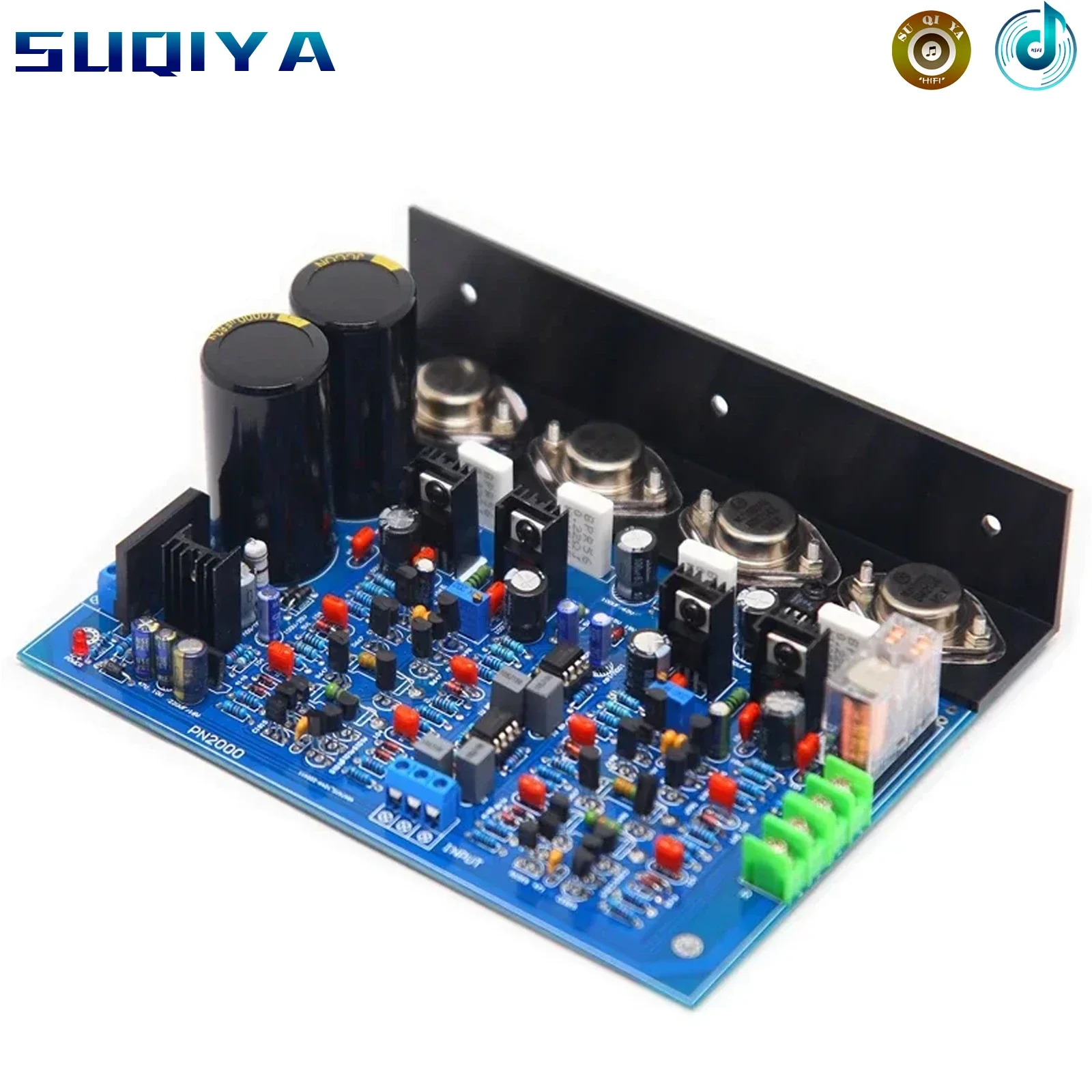 PN2000 Gold Seal ON MJ15024 MJ15025 Tube 120W*2 2.0 Channel HIFI Fever Class AB Speaker Music Audio Amplifier Board