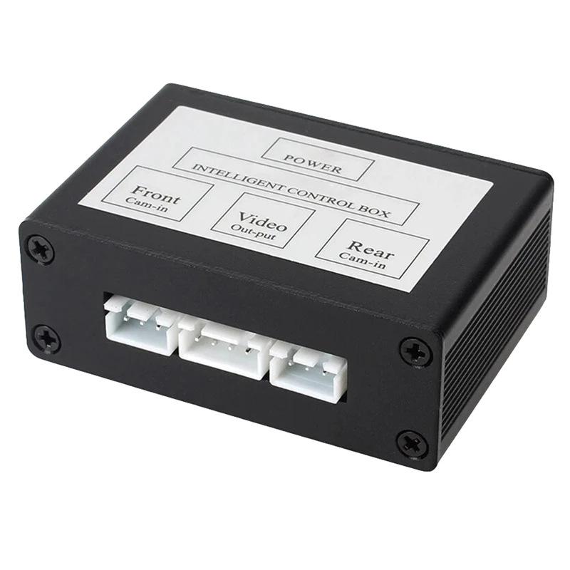 

Car Parking Camera Video Control System Channel Converter Front and Rear View 2-Way Control Box with Manual Switch