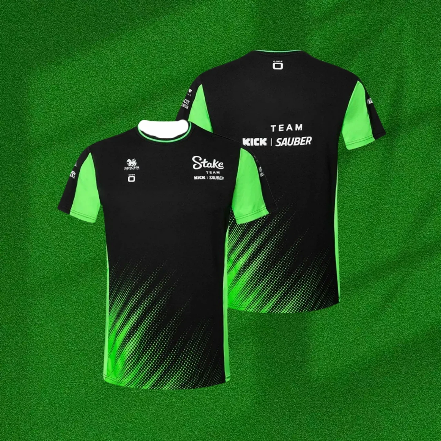 

2025 New F1 Racing STAKE Team T-shirt Sports Men's Short Sleeve Outdoor Racing T-shirt Men's Cycling Breathable Quick Drying Top