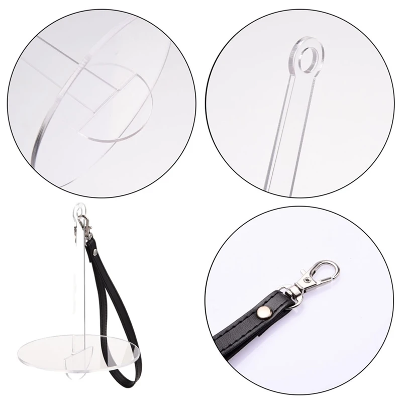 Porte-fil de poignet portable pour les amateurs d'artisanat, facile à installer, prévention du fil, cadre de crochet ogo, cadeaux plus riches