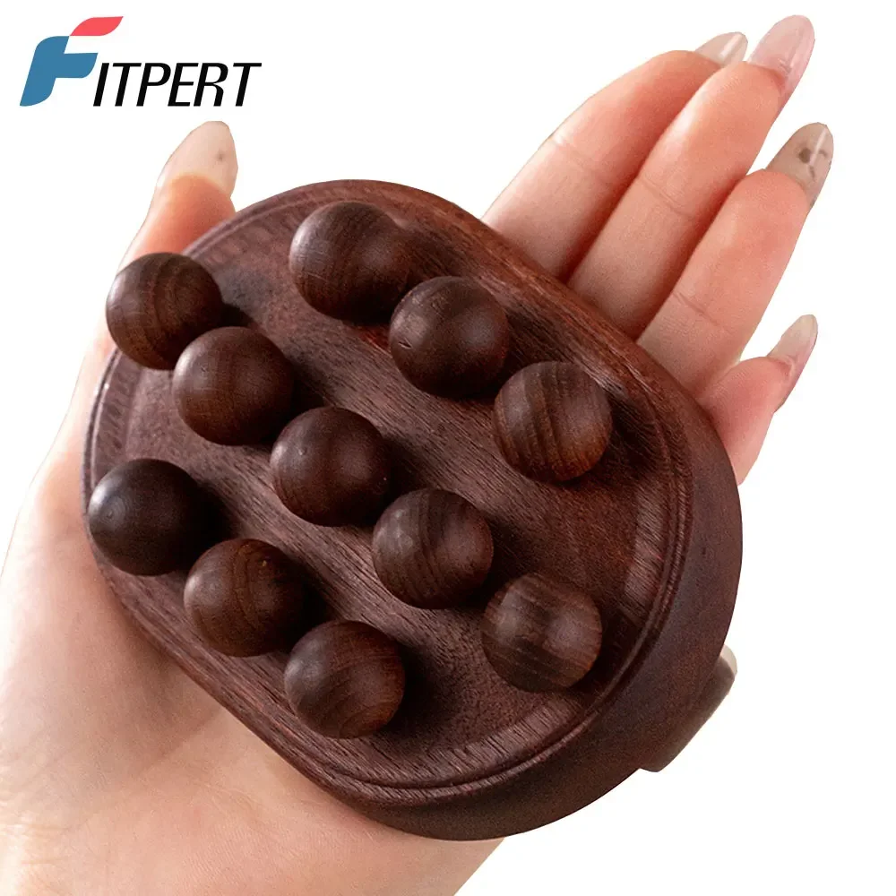 

1 Pcs Wood Therapy Massage Tools, Wooden Massage Body Brush for Cellulite Remover, Body Shaping, Lymphatic Drainage Massager New